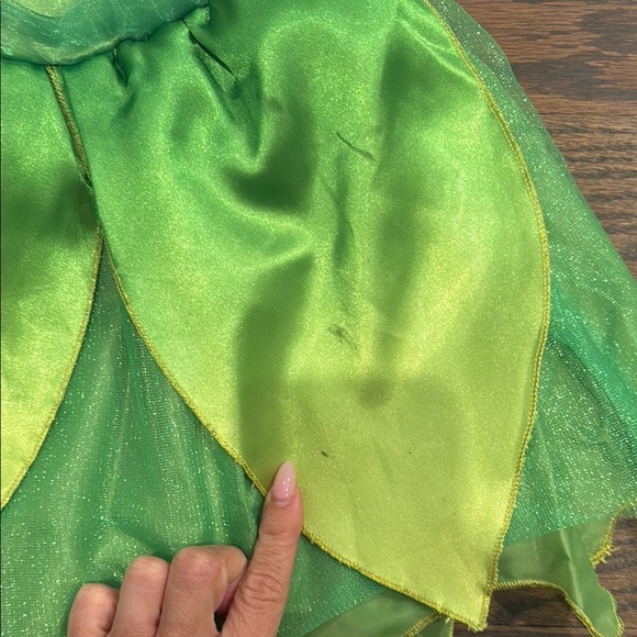 Disney Tinker Bell Fairy Costume - Green and Pink - Picture 4 of 8